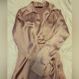 Champagne Mauve Zara Dress